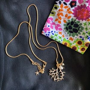 RARE “Sea Dreamer” Coral & Pearl Necklace!